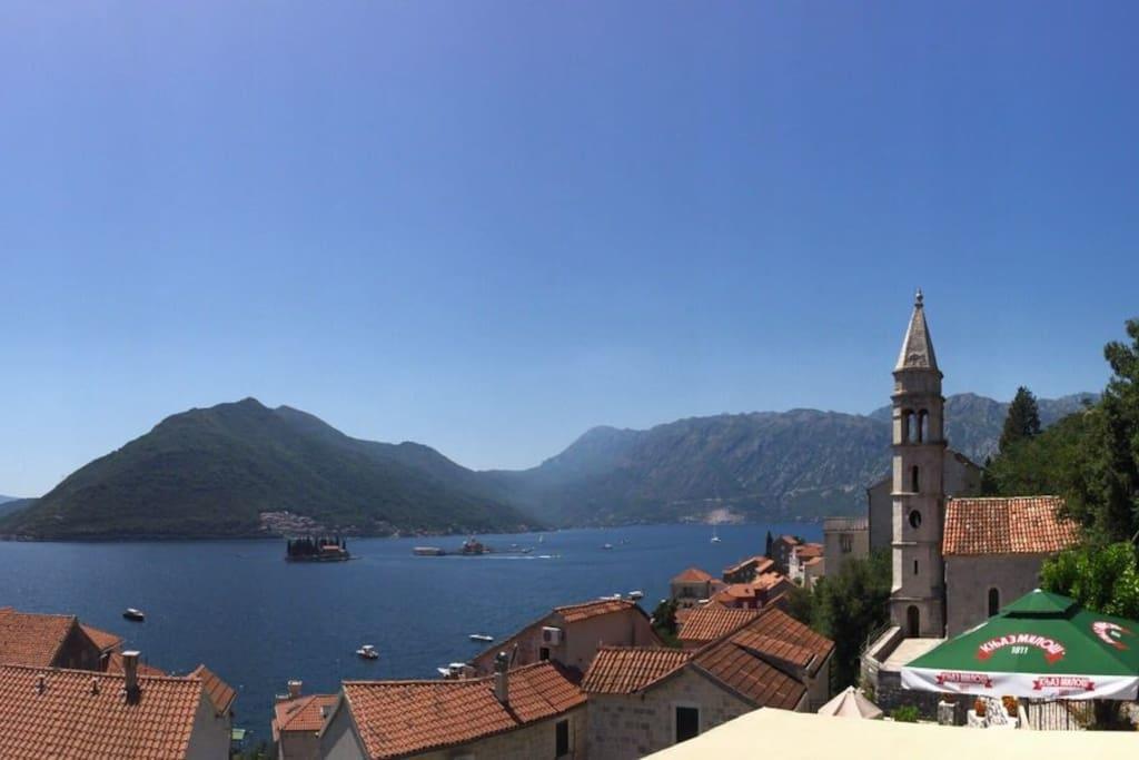 Apartamento Bella Vista Zmukic Perast Exterior foto